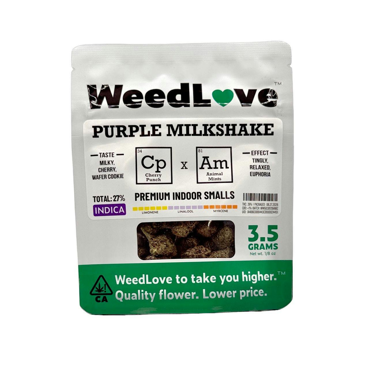 PURPLE MILKSHAKE - SMALLS EIGHTH