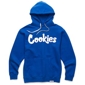 Cookies: Original Hoodie | Blue with White Print