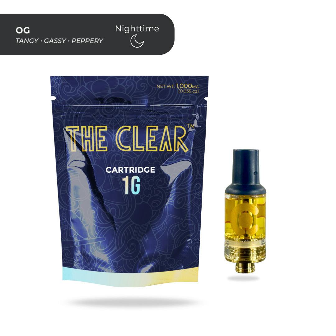 The Clear: Vape | OG | Cartridge | 1g