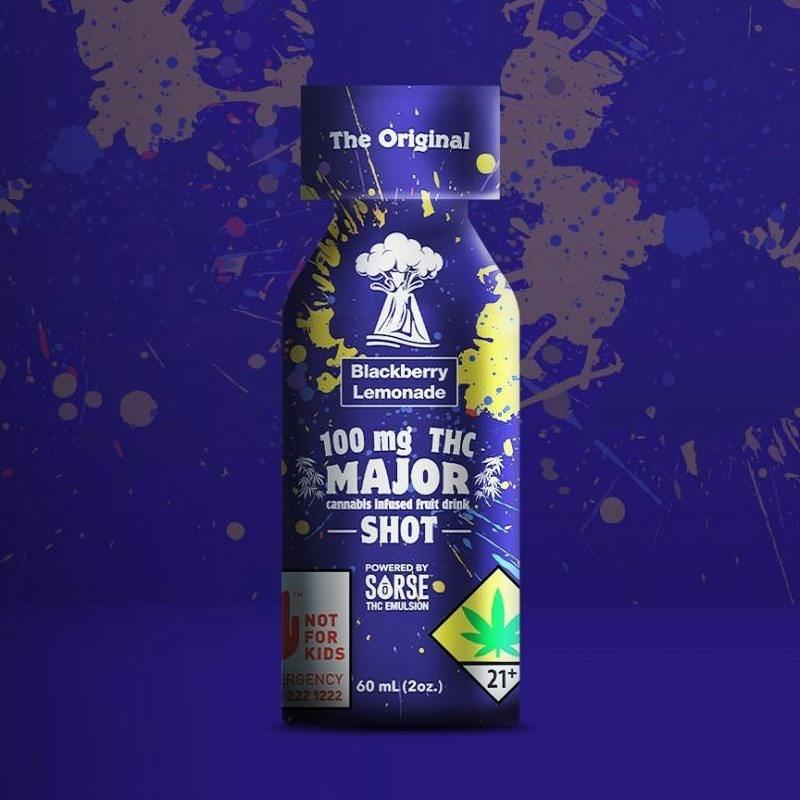 Blackberry Lemonade Major Blast Shot | 100mg (DOH)