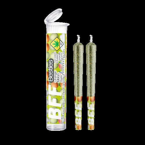 Orange Melon Gum BFF Infused Pre-Roll 2pk | 1.5g (DOH)