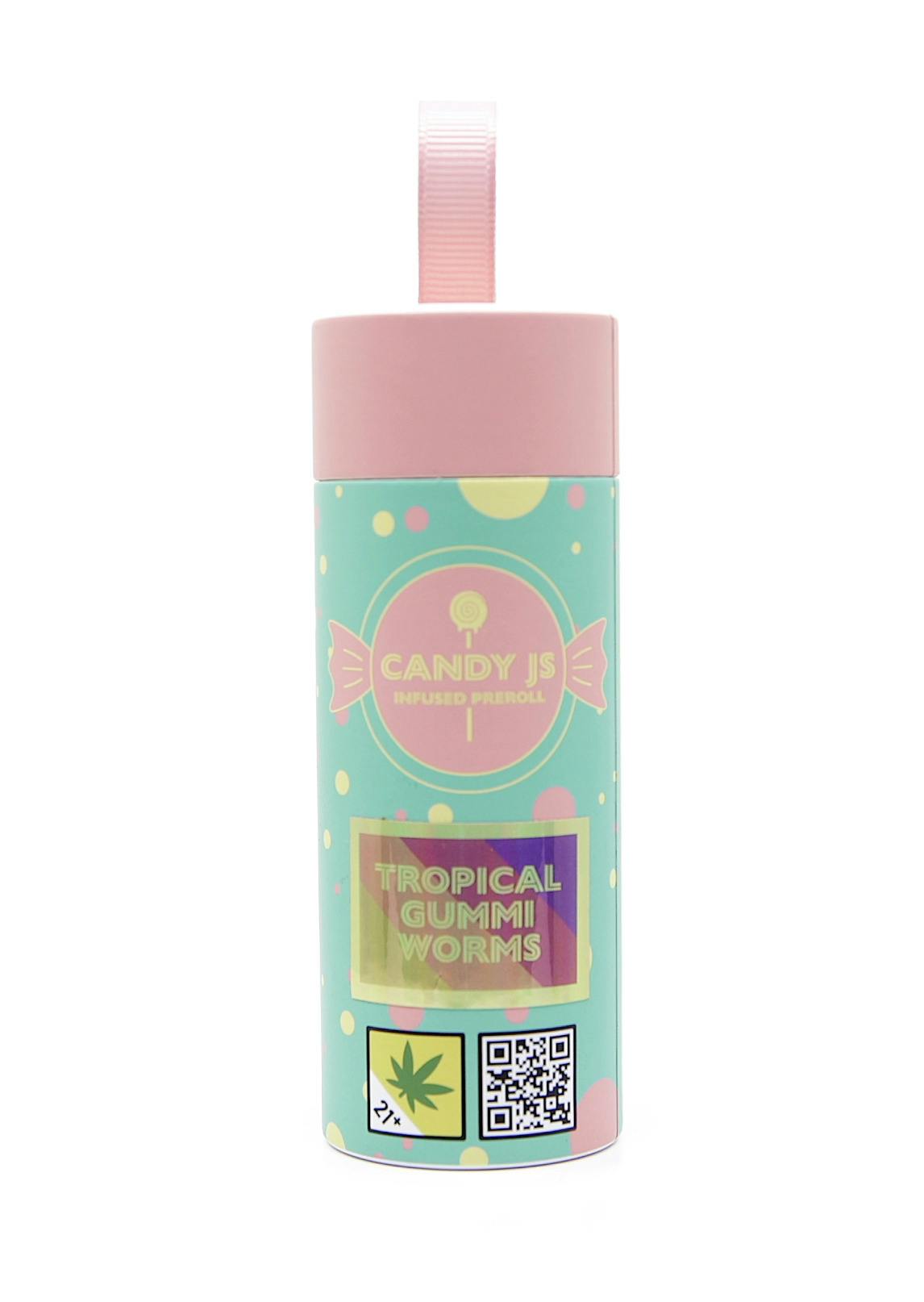 Tropical Gummi Worms Infused Pre-Roll 5-pack | 5g (DOH)