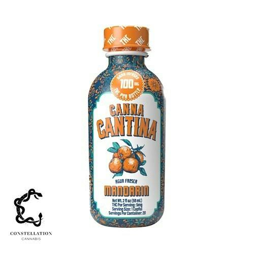 Mandarin Canna Cantina Shot | 100mg (DOH)