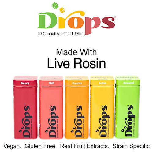 Lemon / Lemonchello - Drops - Rosin Gummies - 20 Pack - Edible - 100mg (DOH)