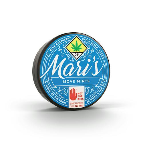 Blue Raspberry Move Mints