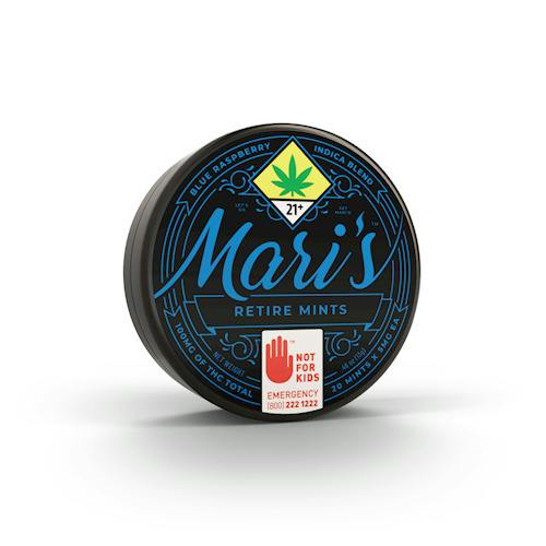 Blue Raspberry Retire Mints