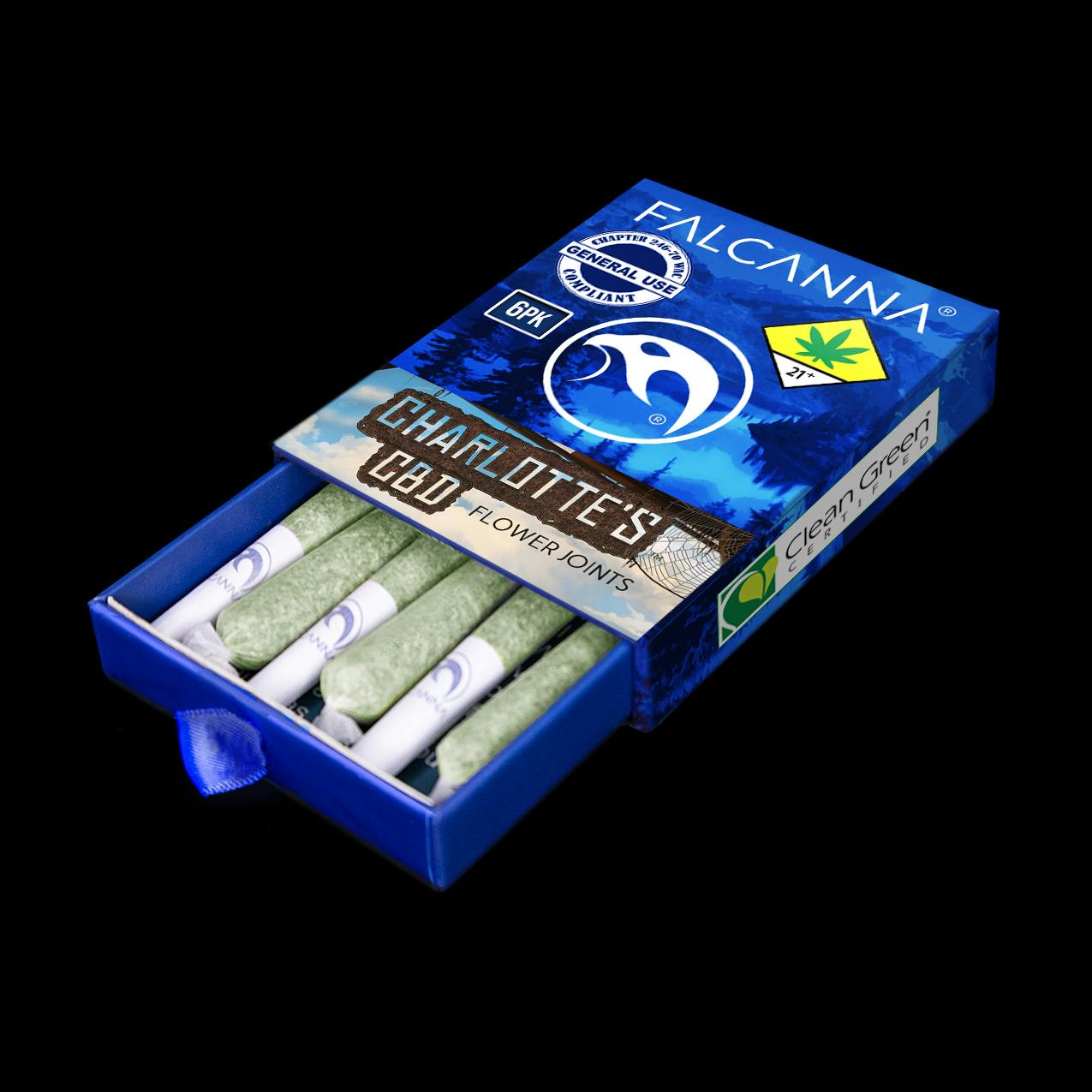 Charlotte's Web Pre-Roll 6-pack | 3.6g (DOH)