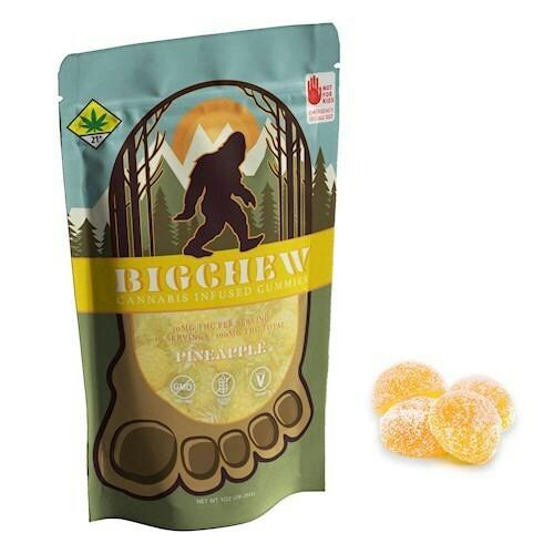 BigChew Rosin Pineapple Gummies