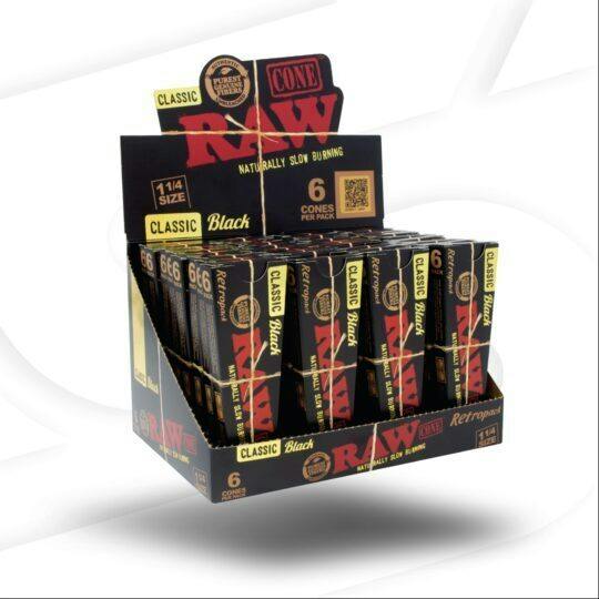 Black Classic 1.25" Cones | 6-Pack