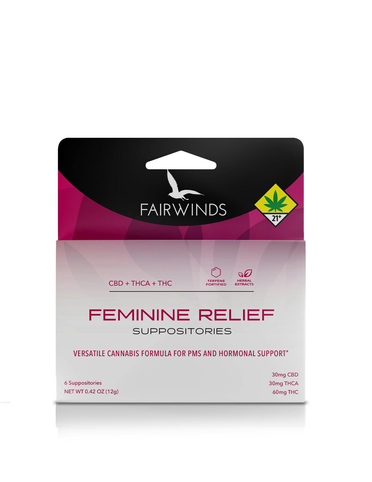 Feminine Relief Suppository