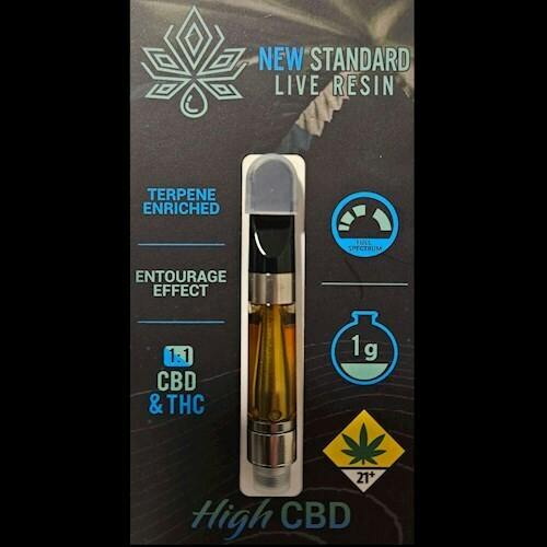 Lemon Express 1:1 CBD Live Resin Cartridge