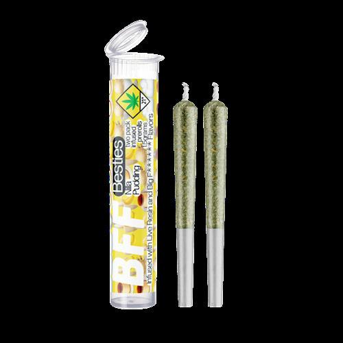 Nilla Pudding BFF Infused Pre-Roll 2-pack | 1.5g (DOH)