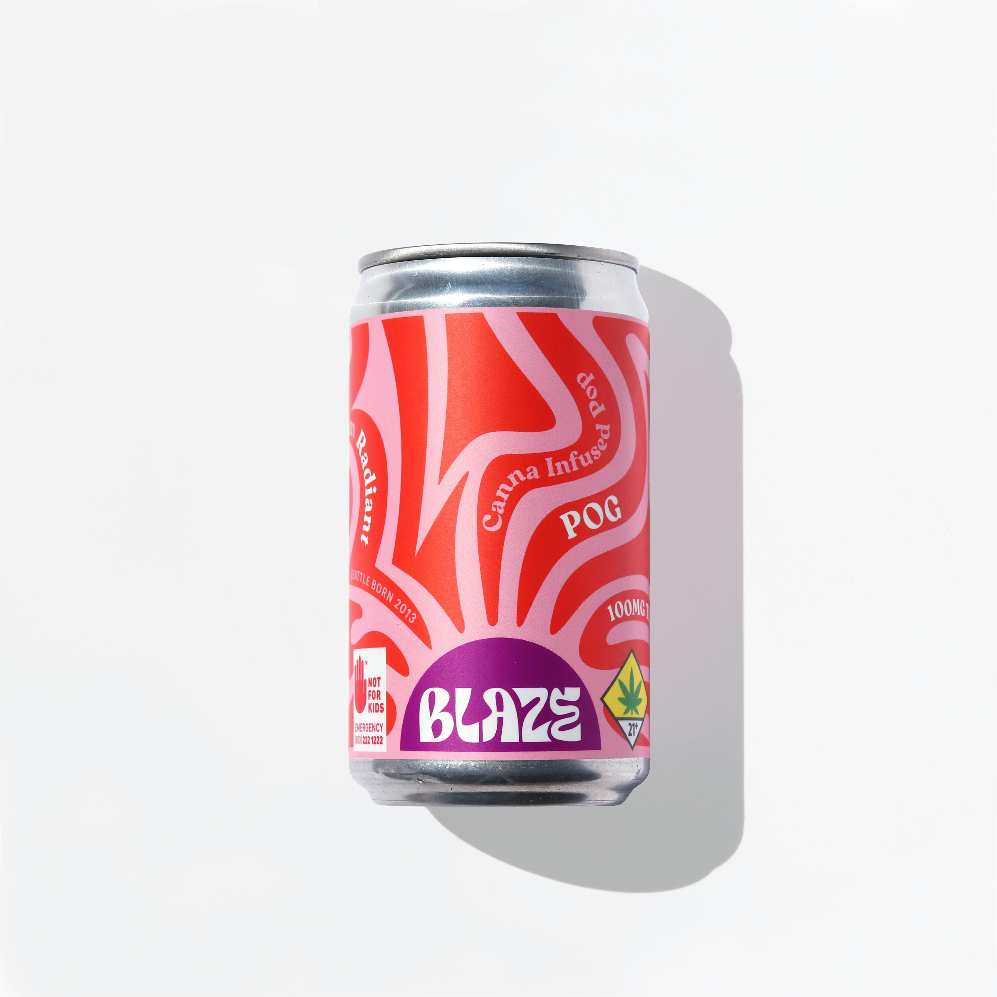 POG Rosin Soda 1:1:1 CBD+CBC+CBG+Lion's Mane | 350mg (DOH)