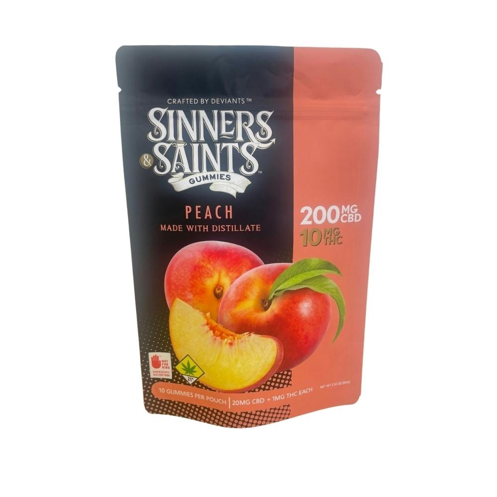 20:1 CBD Peach Gummies | 210mg (DOH)