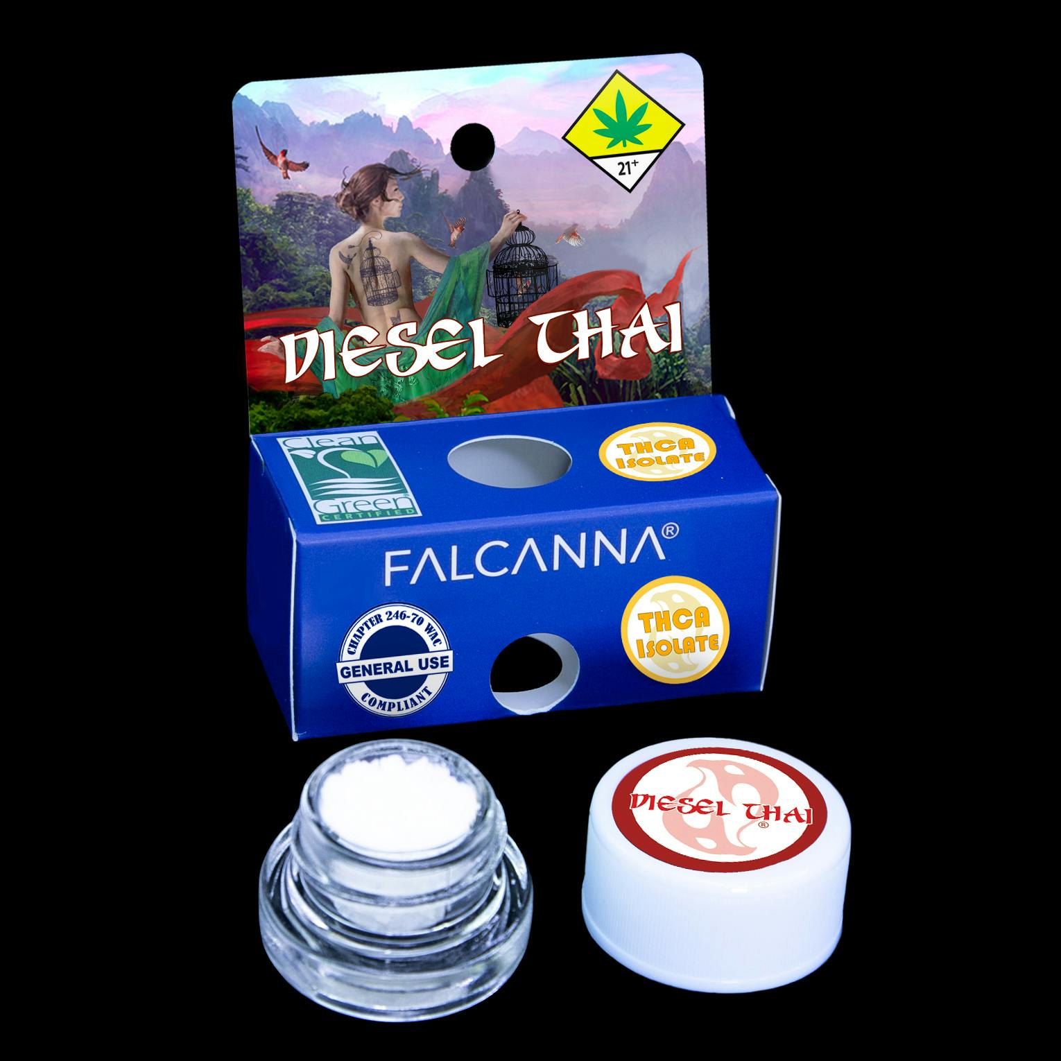 Diesel Thai THCA Isolate | 1g (DOH)