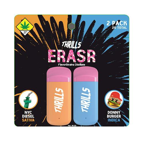 NYC Diesel X Donny Burger - FlavorStrains Erasr - All-In-One 2 Pack
