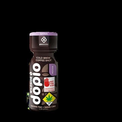 Mocha Dopio Shot (100mg THC + 100mg CBG) (DOH)