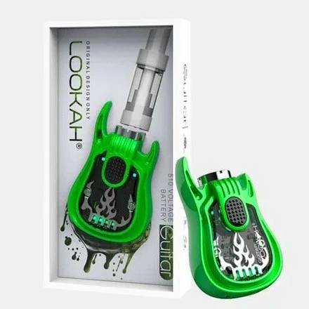 S&A Battery Lookah Guitar 350mAh - Green