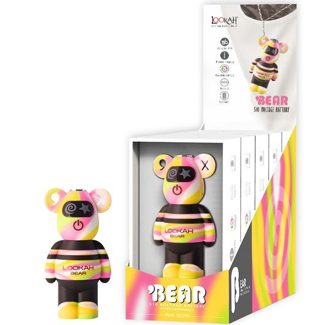 S&A Battery Lookah Bear 500mAh - Yellow Tiedye