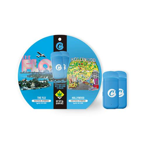 The Flo + Hollywood - Cookies Bar Disposable 2-pack
