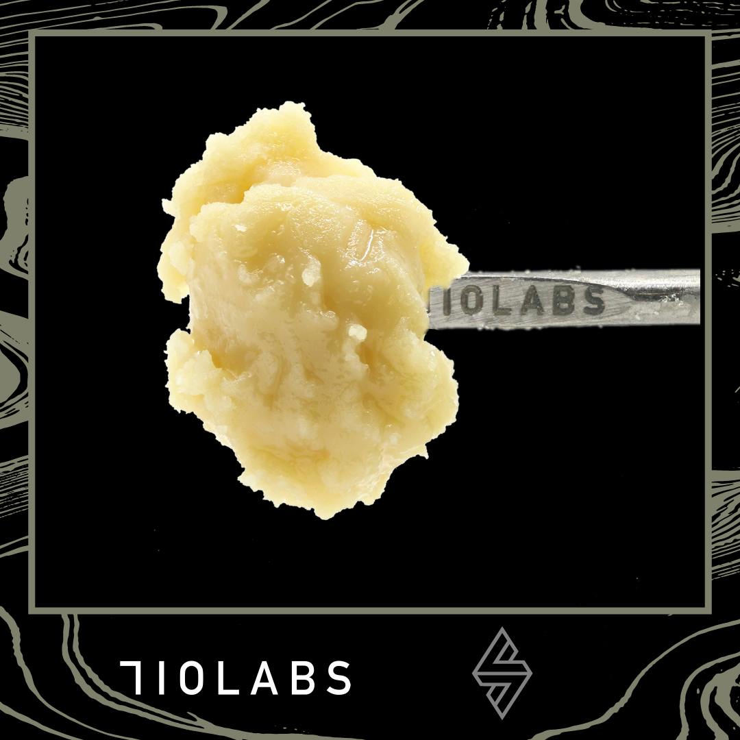 710 LABS | SOUR TANGIE + PEACH JOLLY | LIVE ROSIN BADDER - 1 g