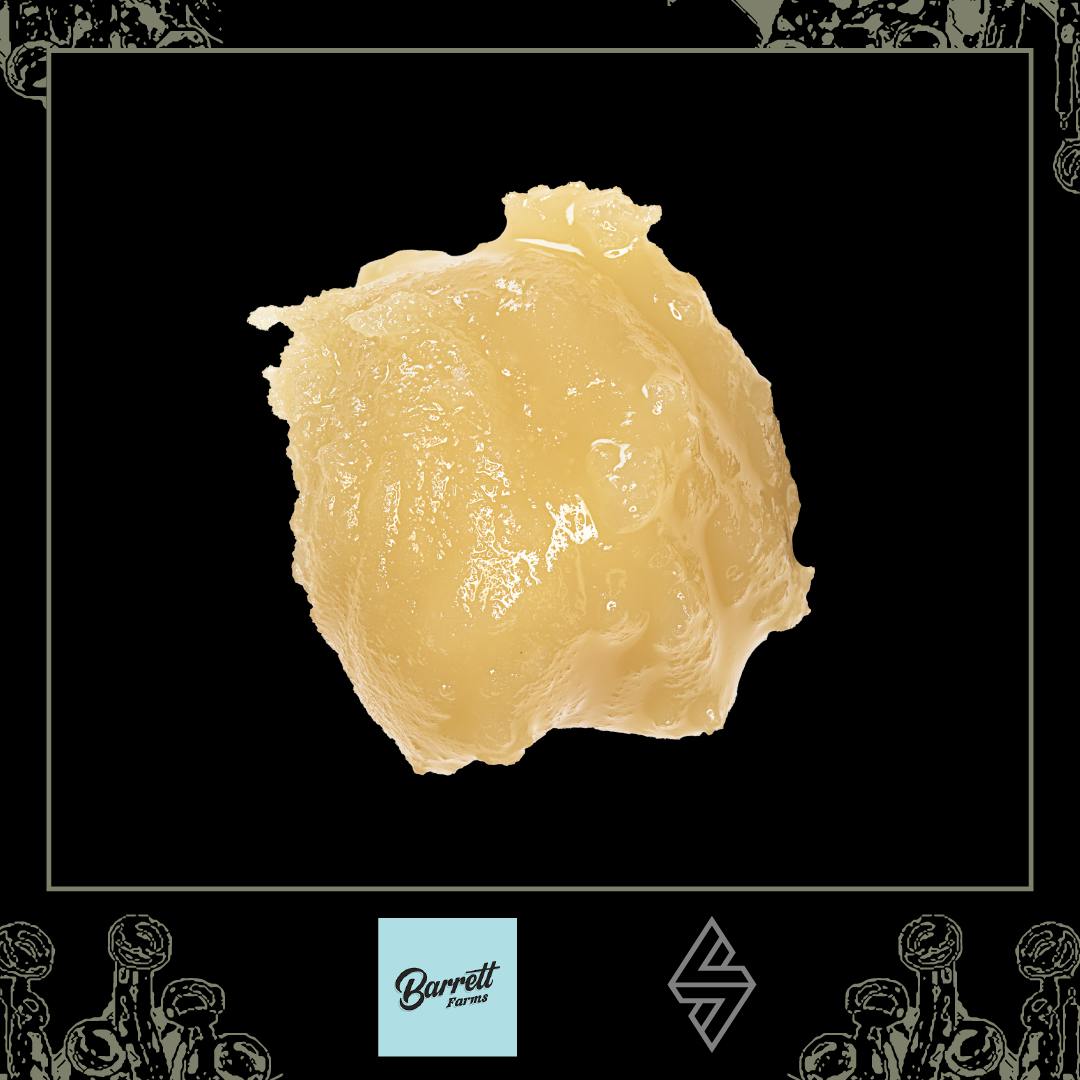 BARRETT FARMS | ZESTY SHERB | LIVE ROSIN - 1 g