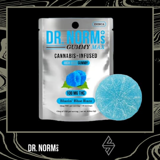 DR. NORM'S — Blazin Blue Razz