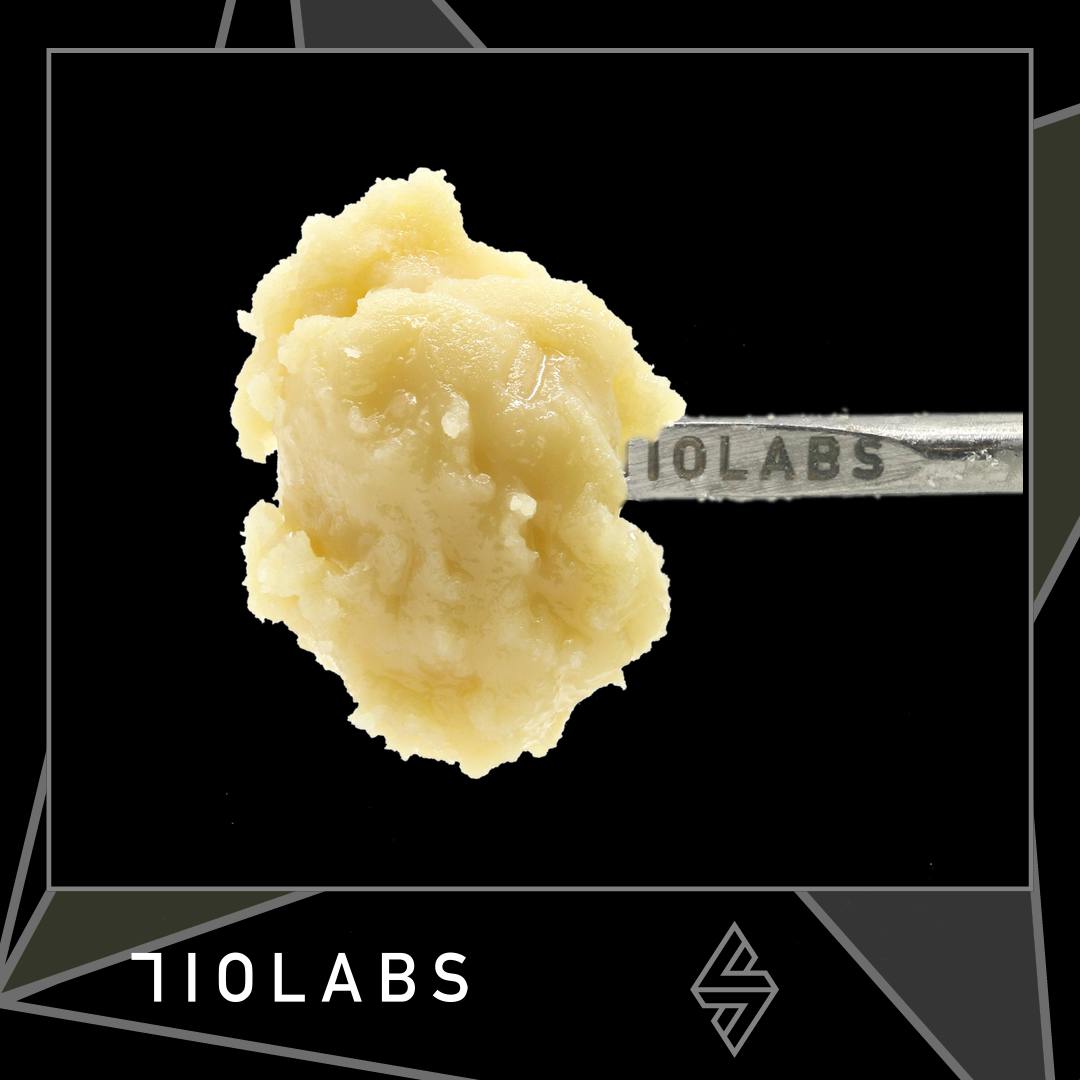 710 LABS | PAPAYA + FIRE WATER #106 | LIVE ROSIN BADDER - 1 g