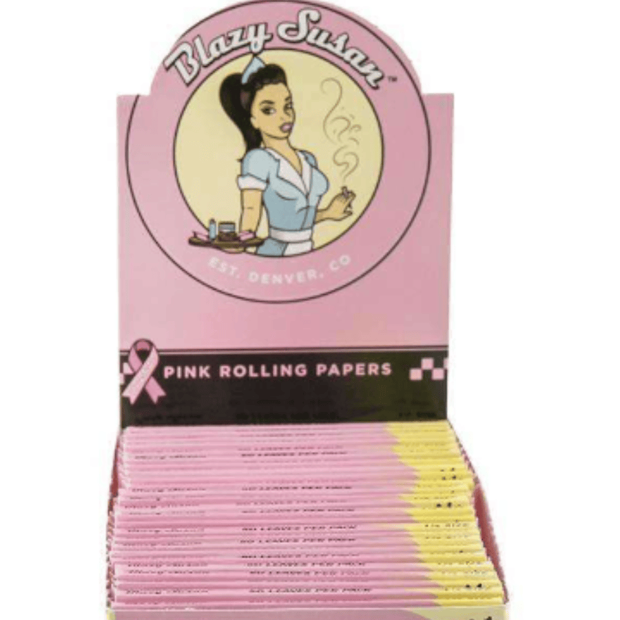 Blazy Susan 1 1/4 Pink Papers