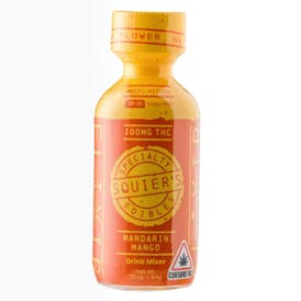 Squiers - 100mg THC - Mandarin Mango Hash Rosin Elixir