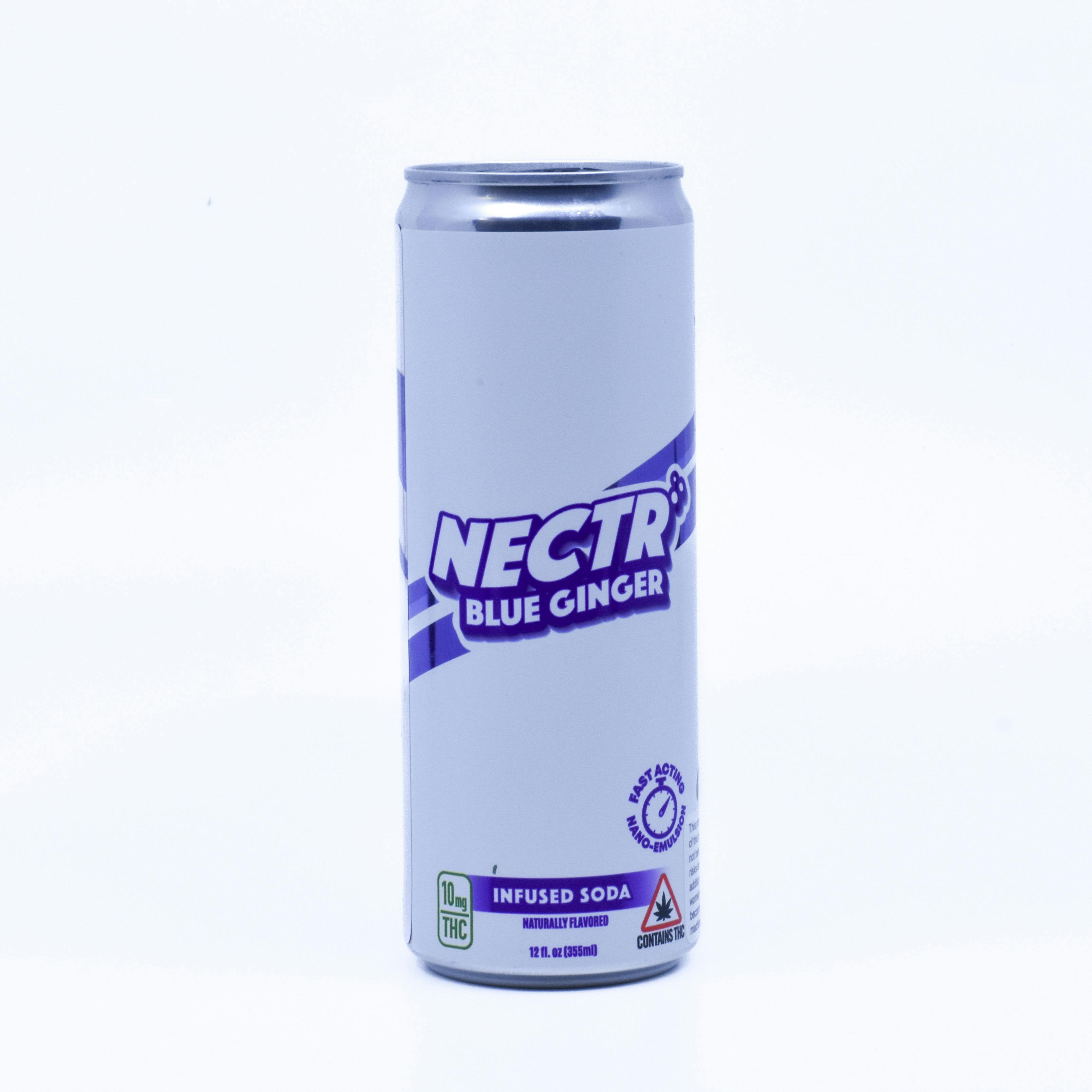Nectr - Blue Ginger - 10mg THC Soda