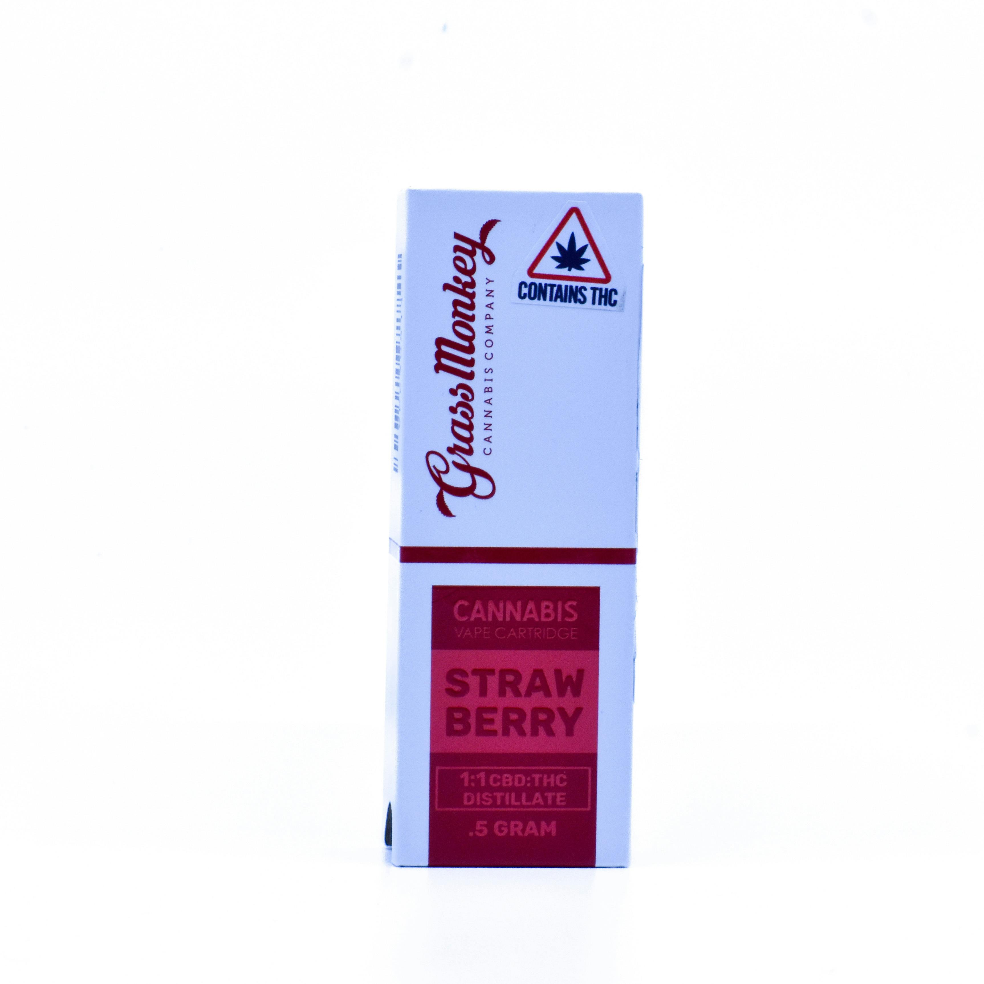 Strawberry - 0.5g 1:1 CBD:THC