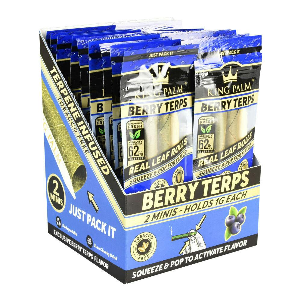 King Palm Cones - 2pk - - Berry