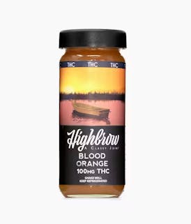 Highbrow 100 mg Nano Infused Drink - Blood Orange