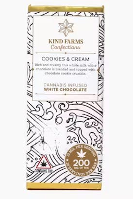 Kind Farms Cookies and Cream Bars 200mg