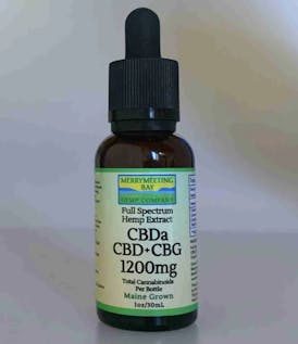 Merrymeeting Bay Hemp Co. 1200MG CBDa+CBD+CBG Tincture