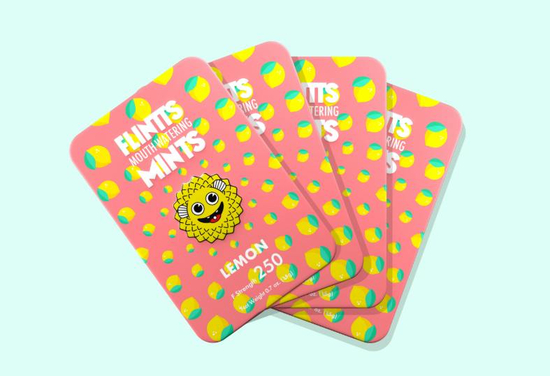 Flintt's Mints - - Lemon