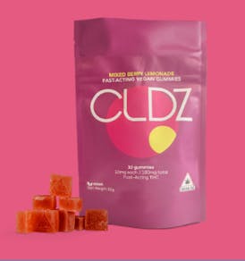 CLDZ - 200mg Indica Gummies - Berry Lemonade
