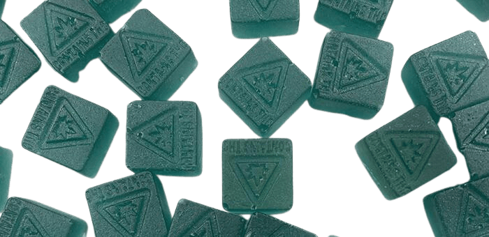 Mystique - 200mg Indica Gummies - Blue Raspberry - Blue Raspberry