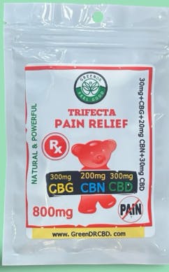TRIFECTA | CBD/CBG/CBN GUMMIES 800MG