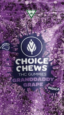 GRANDDADDY GRAPE | GUMMY CHEWS 200MG