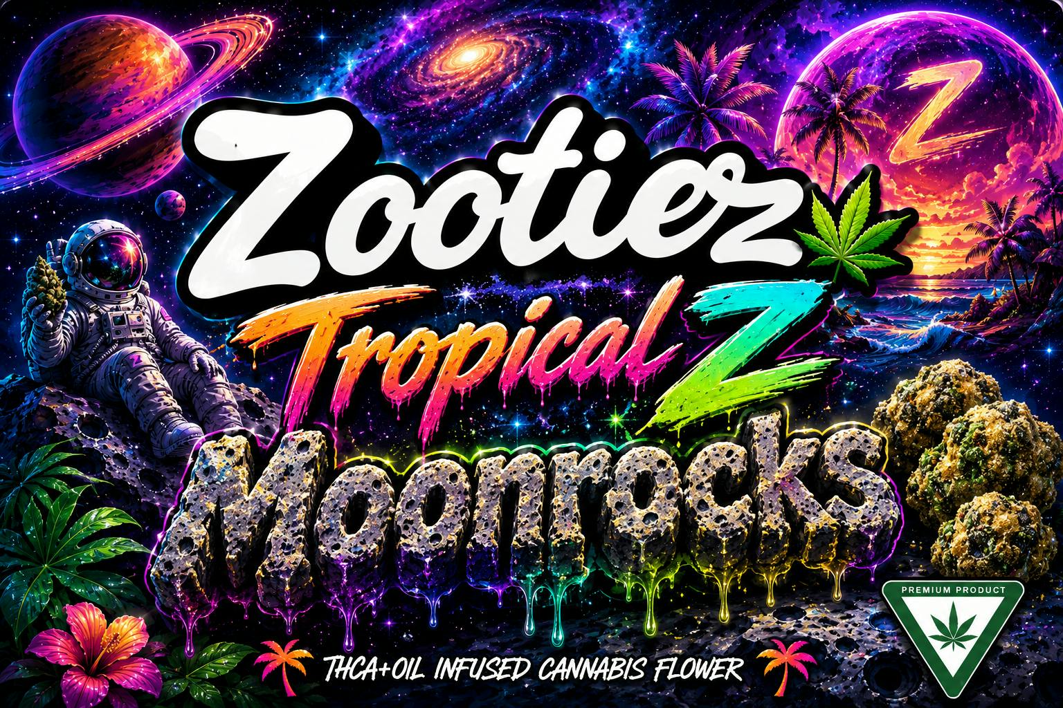TROPICAL Z | BULK MOONROCKS cannabis product