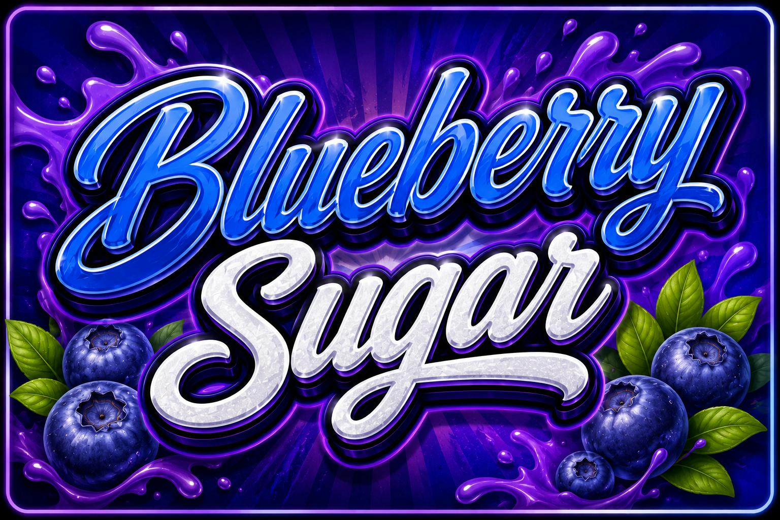BLUEBERRY SUGAR | BULK FLOWER