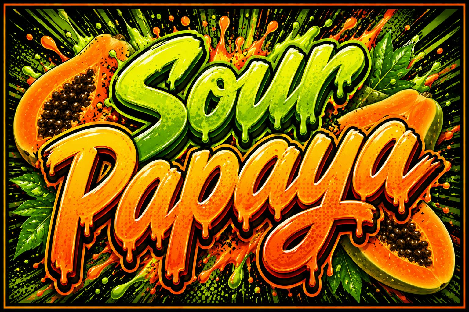 Sour Papaya | DELI BULK FLOWER cannabis product