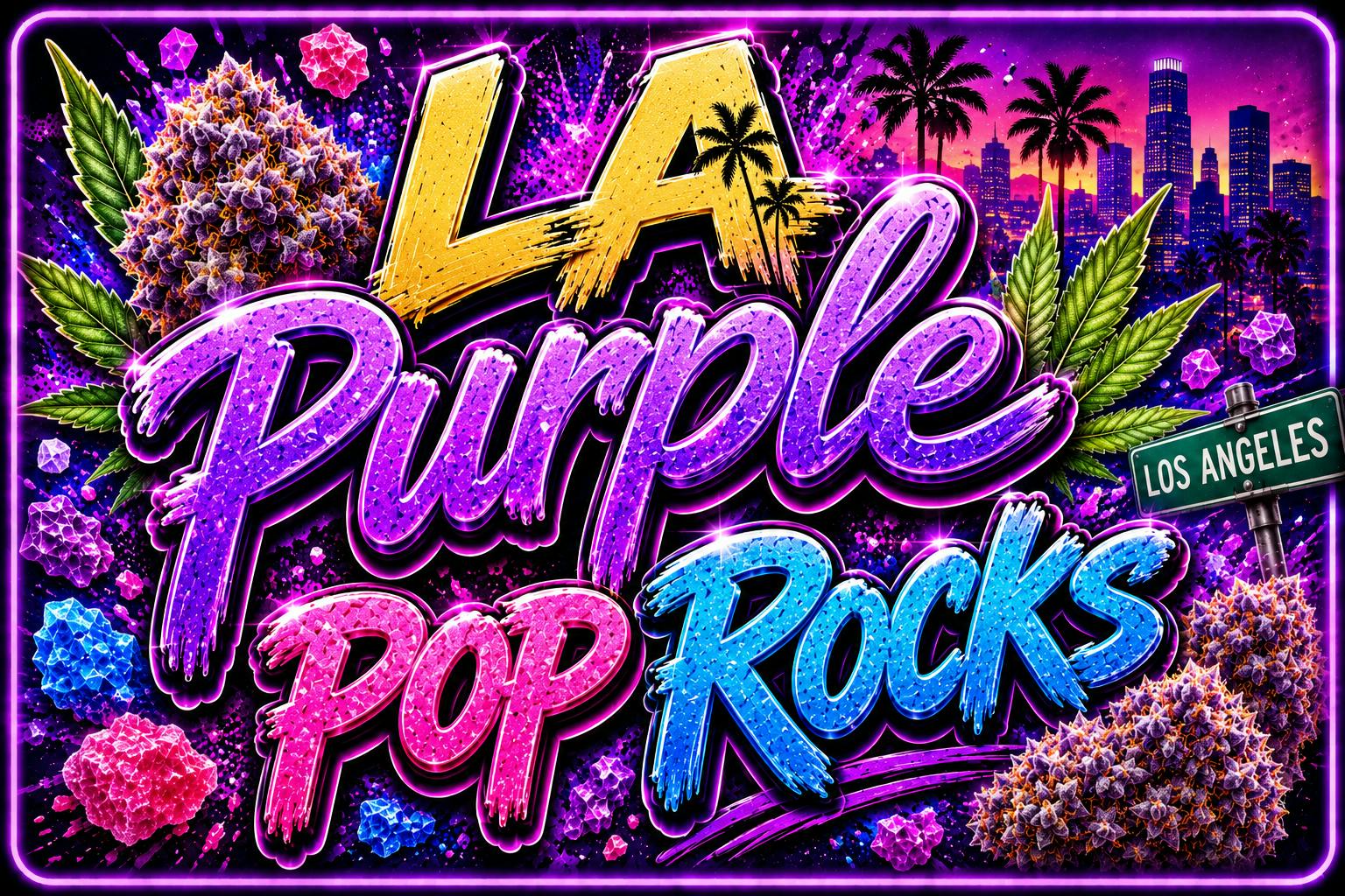 LA PURPLE POP ROCKS | BULK FLOWER