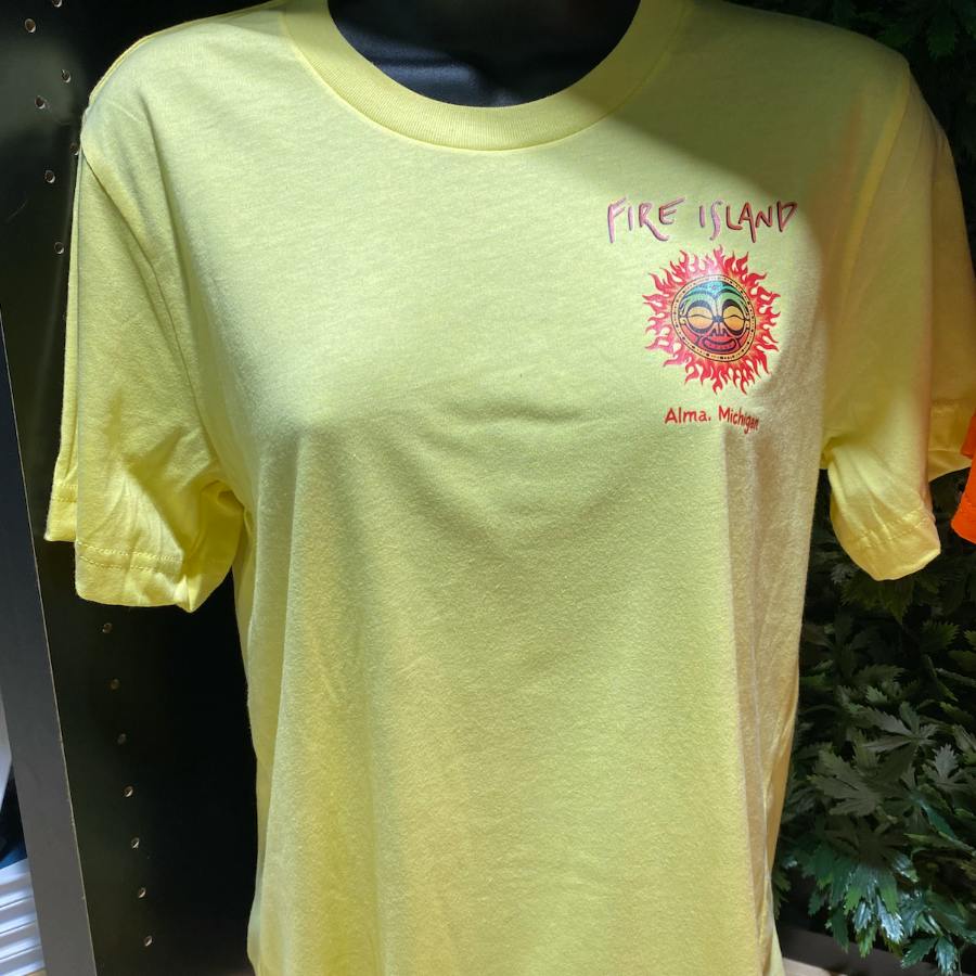 Yellow Unisex T-shirt - Medium
