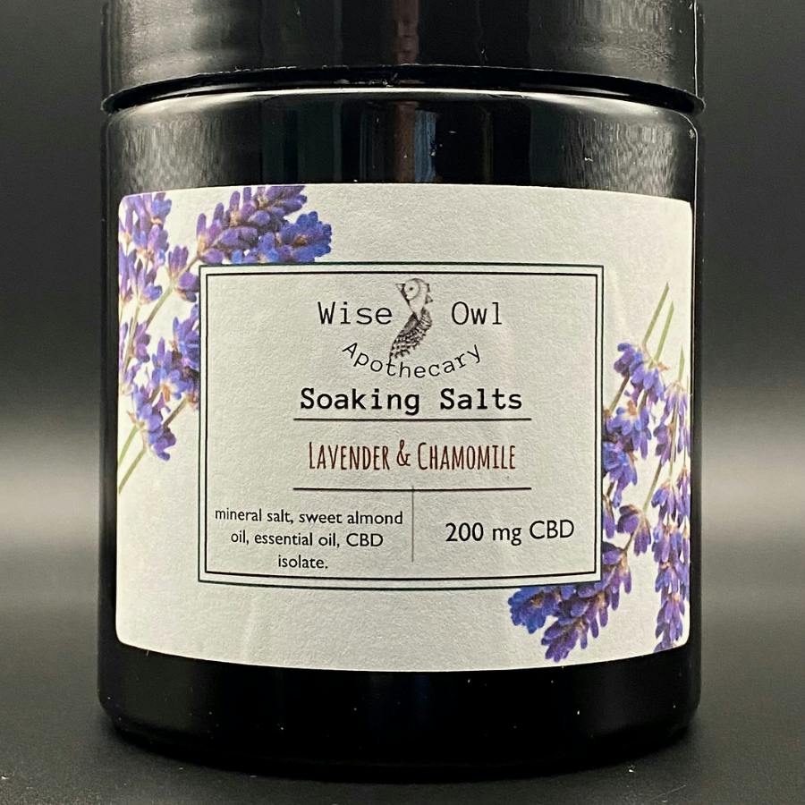 Wise Owl 200mg CBD Bath Salts - Assorted - BOTH