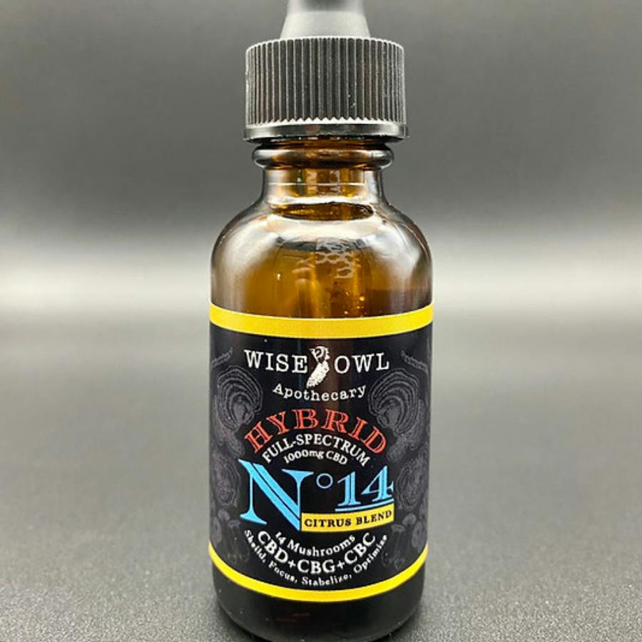 Wise Owl N14 Mushroom Blend CBD Oil