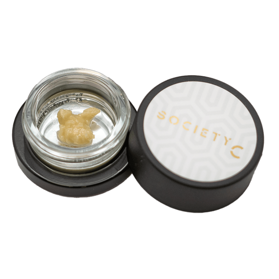 Society C Live Hash Rosin Badder 1g - GMO - REC - 1.0g