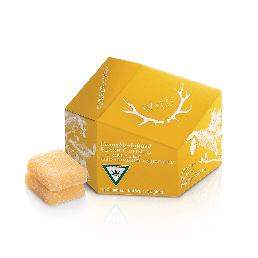 2:1-Peach Wyld Gummies